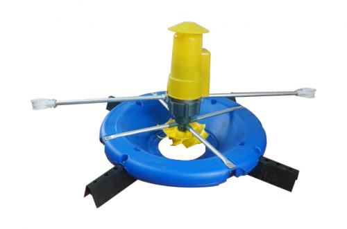 Double speed push wave aerator (One -piece float )